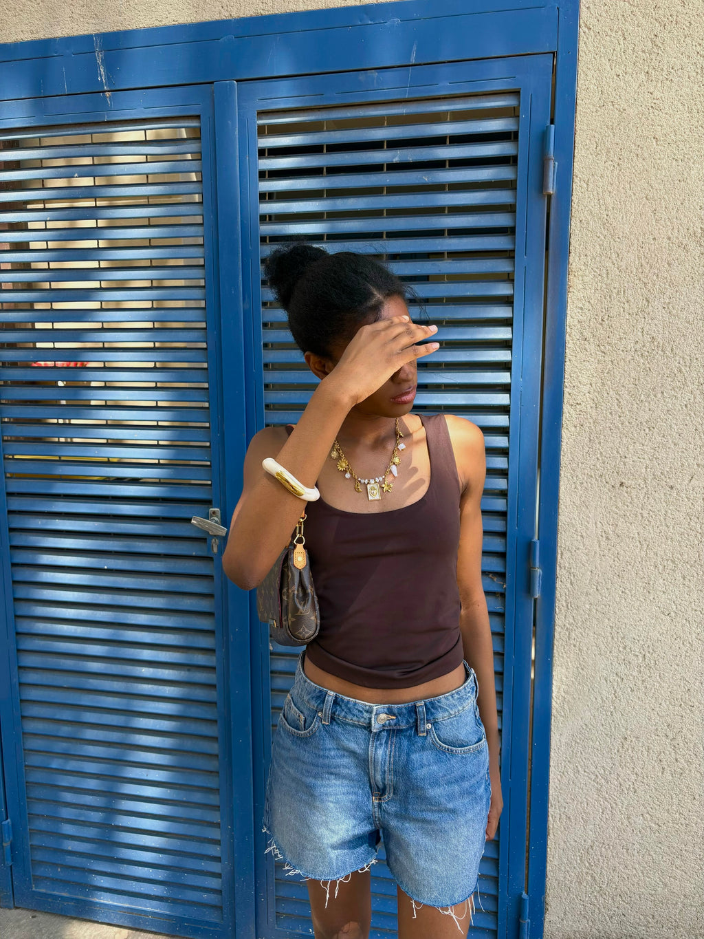 COLLIER MONACO BLANC