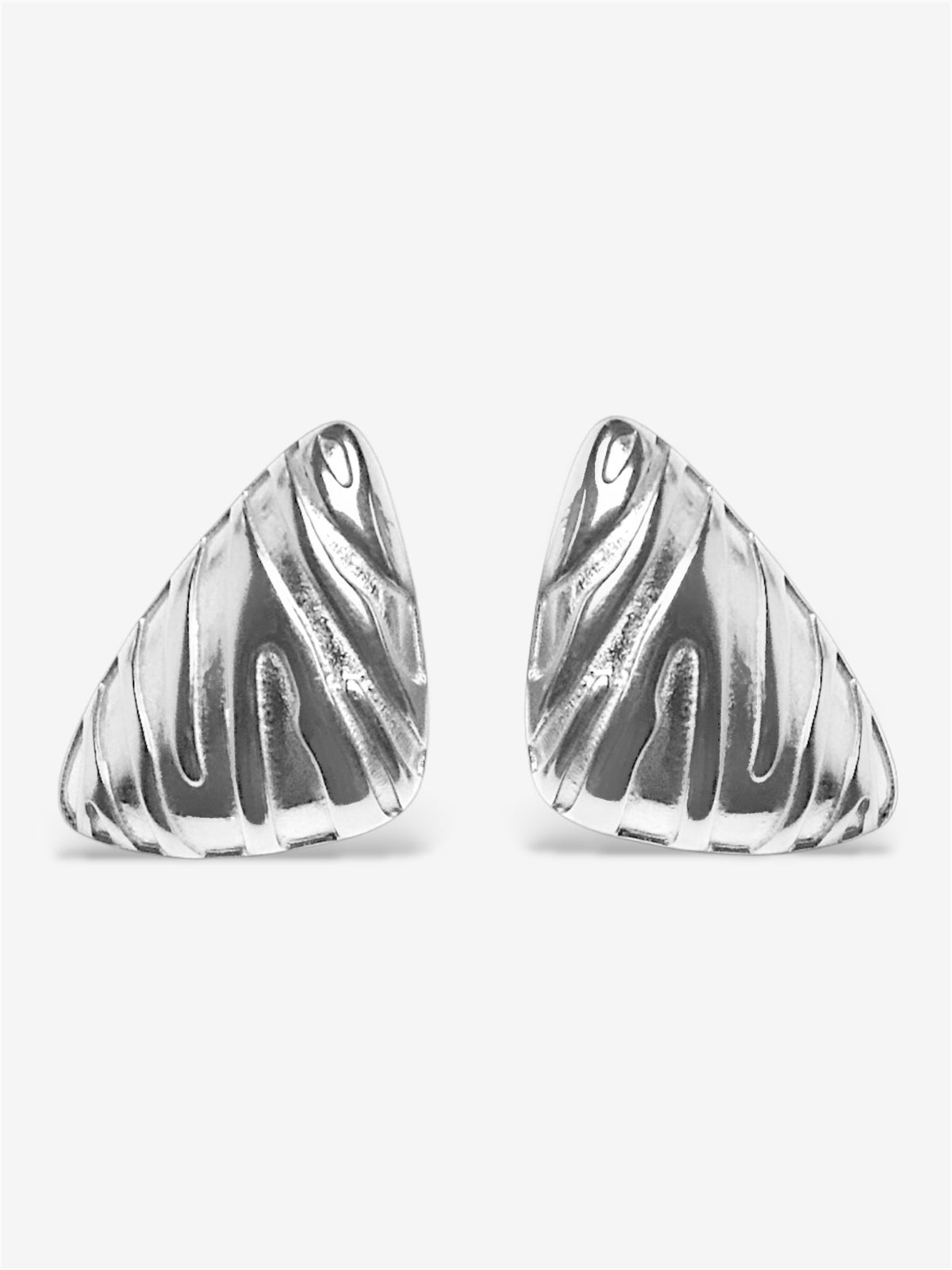 BOUCLES D’OREILLES DEMI ARGENTÉES
